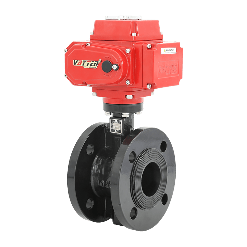 Valvola a farfalla flangiata elettrica