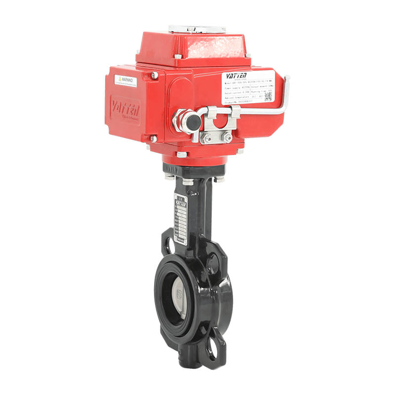 Valvola a farfalla wafer elettrica