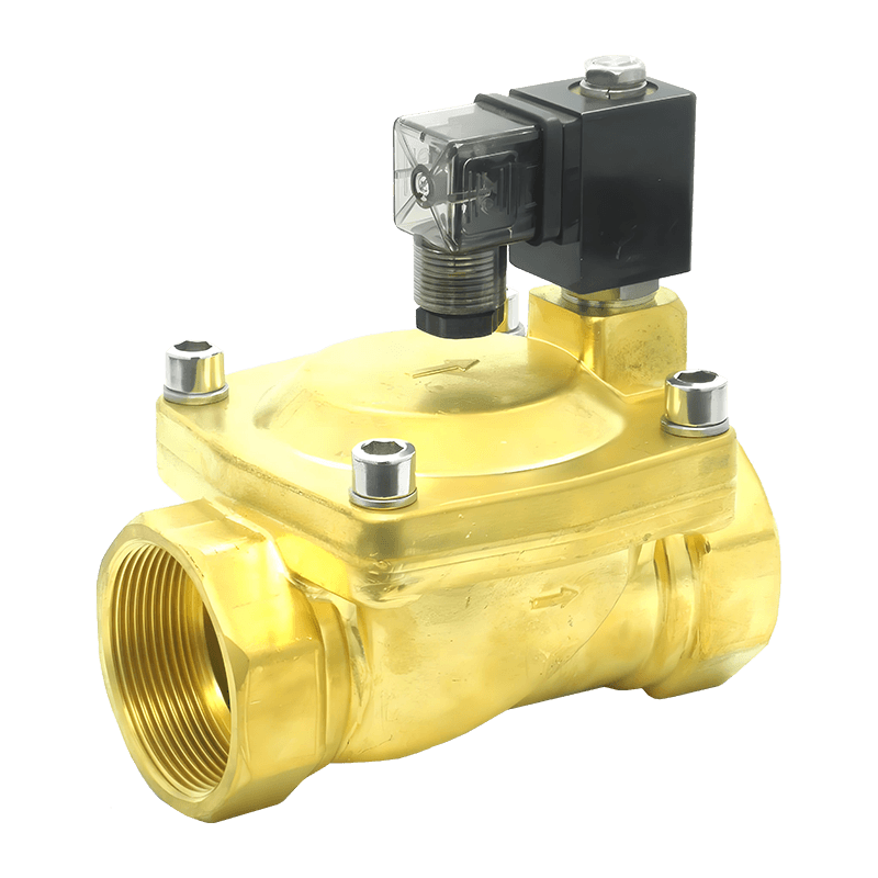 Elettrovalvola collegata a tubo