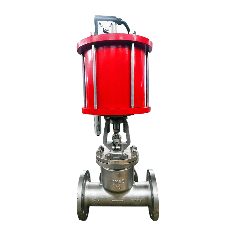 Valvola di intercettazione pneumatica in acciaio al carbonio