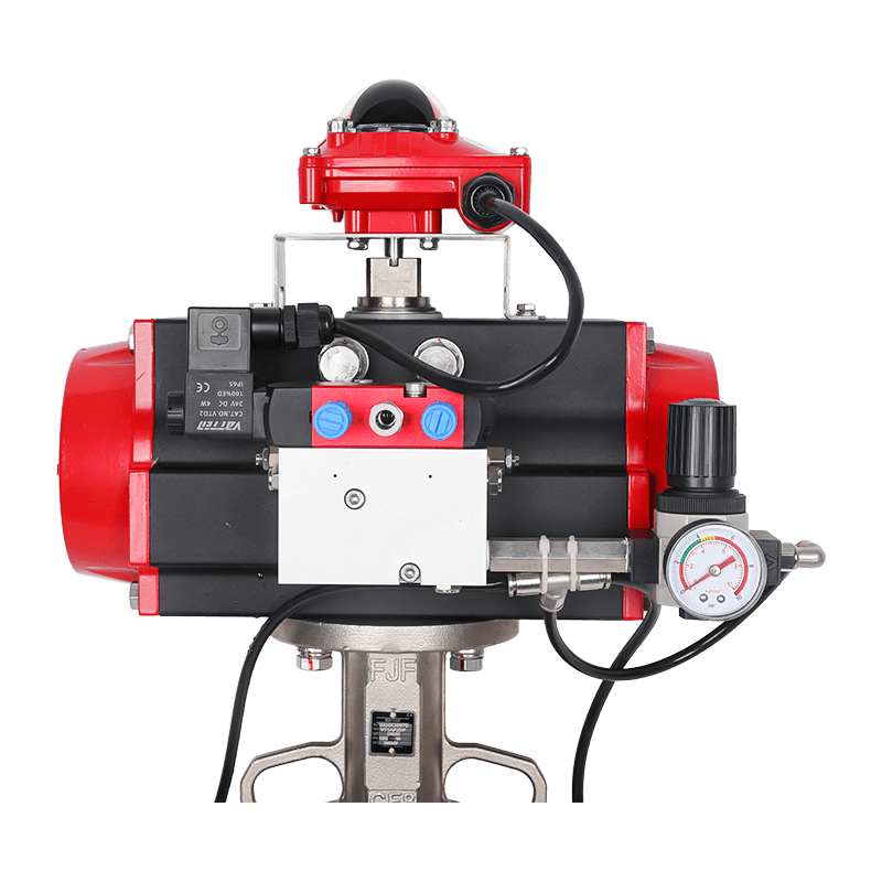 Valvola a farfalla di espansione pneumatica